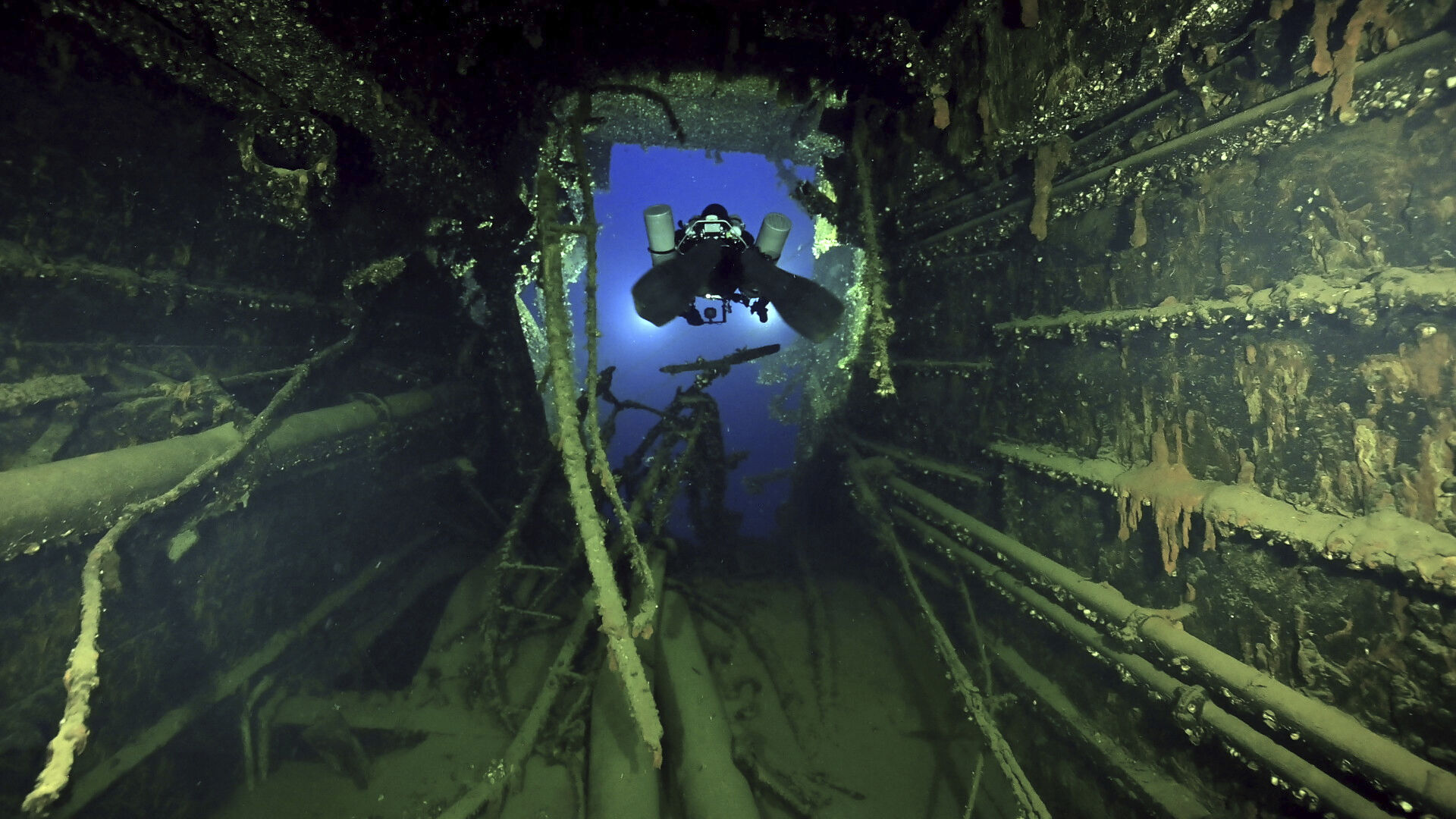 Greece Britannic Shipwreck